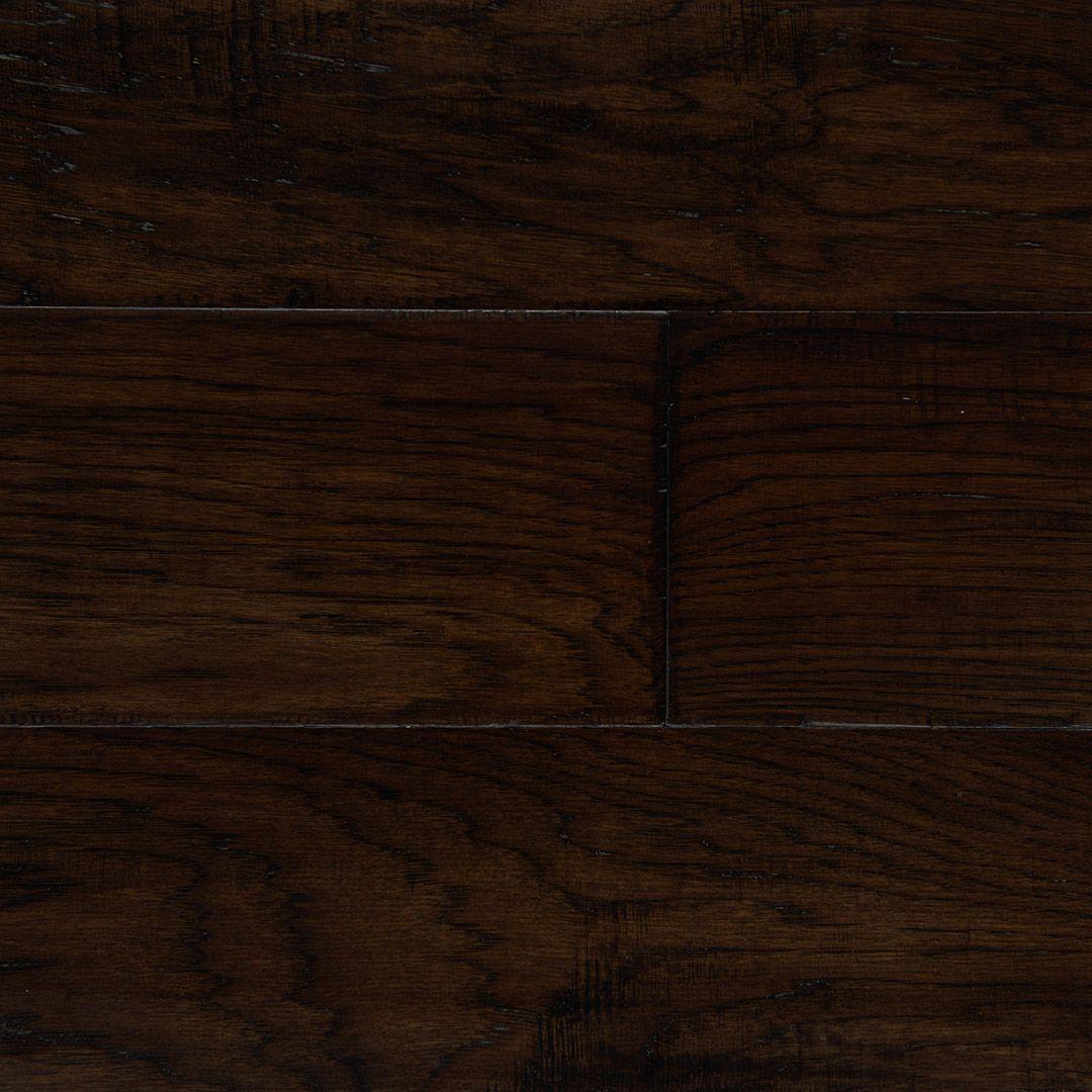 Dark Brown Laminate Wood Flooring LAMINATE FLOORING   THK6D Hickory Dark Brown Straight V02 Color Corrected 