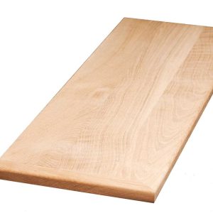 Square Edge Stair Tread with Return