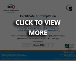 American Concrete Institute Courses and Certifications