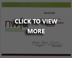 National Wood Flooring Certifications & Licenses