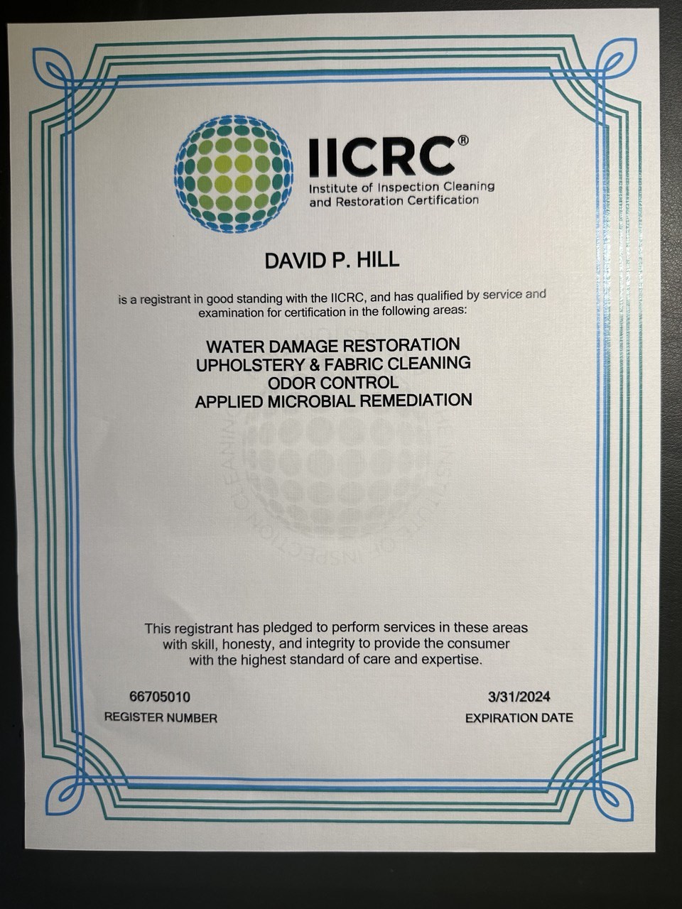 IICRC-Current-Licenses